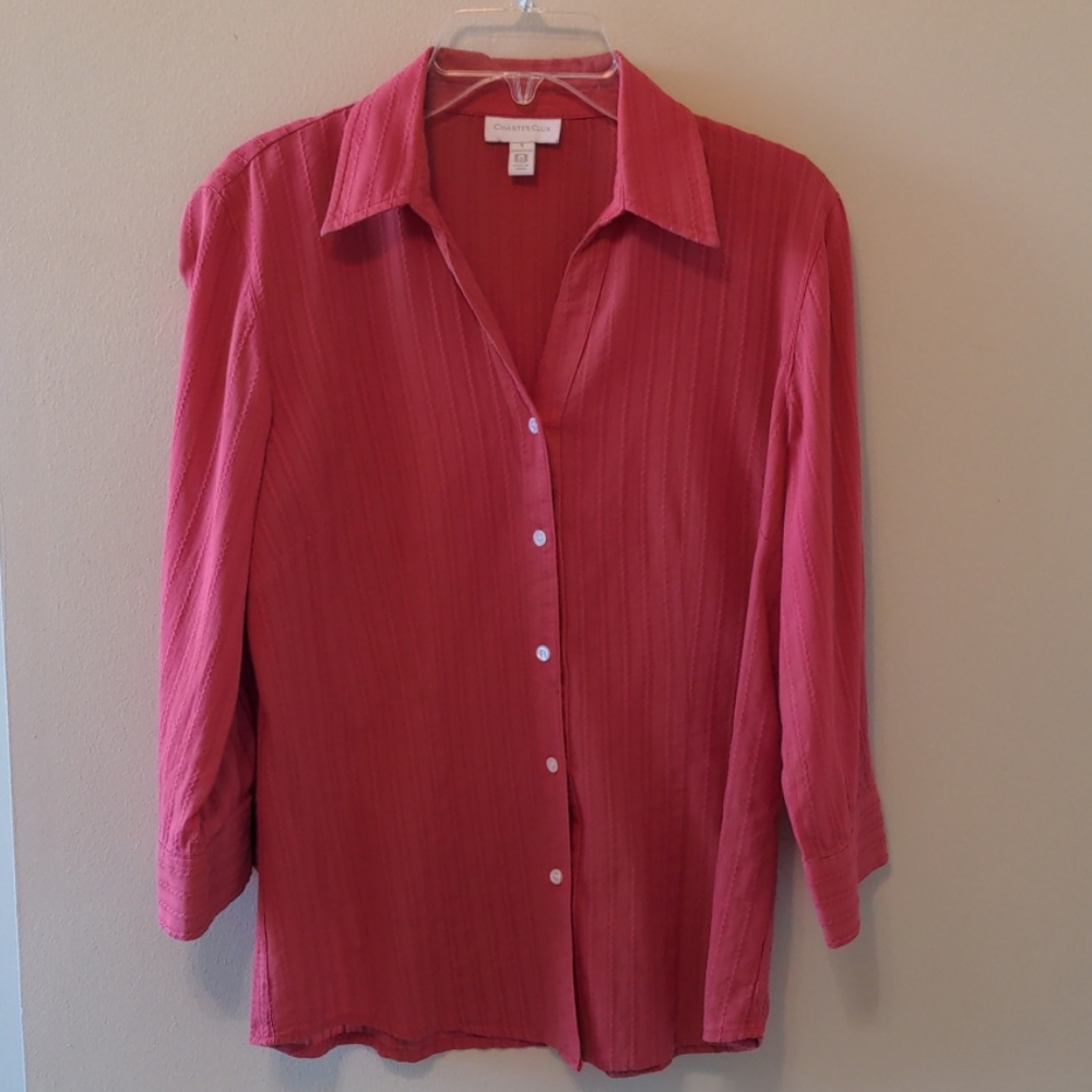 Charter Club blouse, size 4